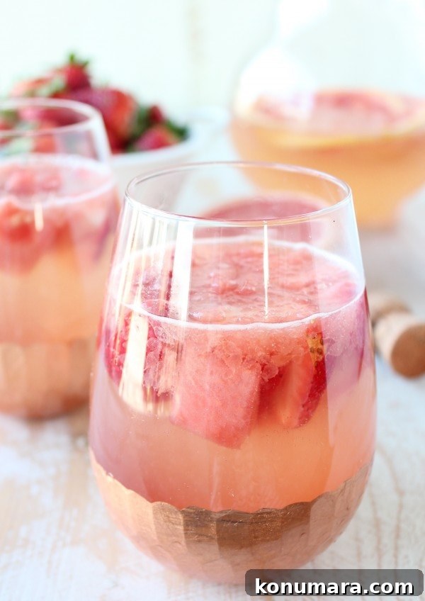 Sparkling Grapefruit Watermelon Sangria Recipe