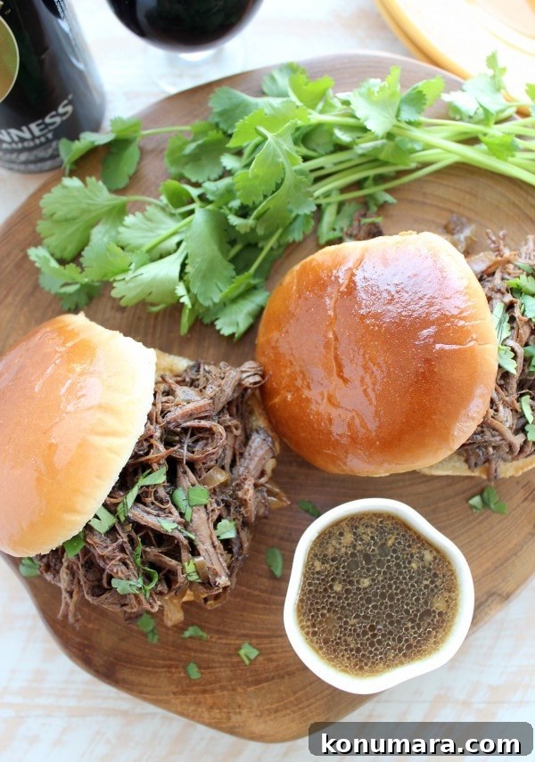 Slow-Cooker Brisket with Coffee and Guinness 3 Slow Cooker Coffee Guinness Brisket Recipe