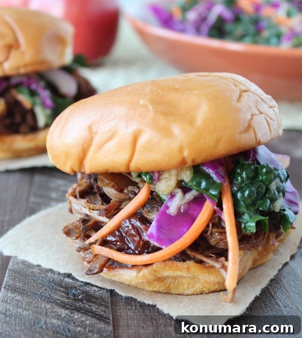 Chipotle Apple BBQ Brisket Sandwich