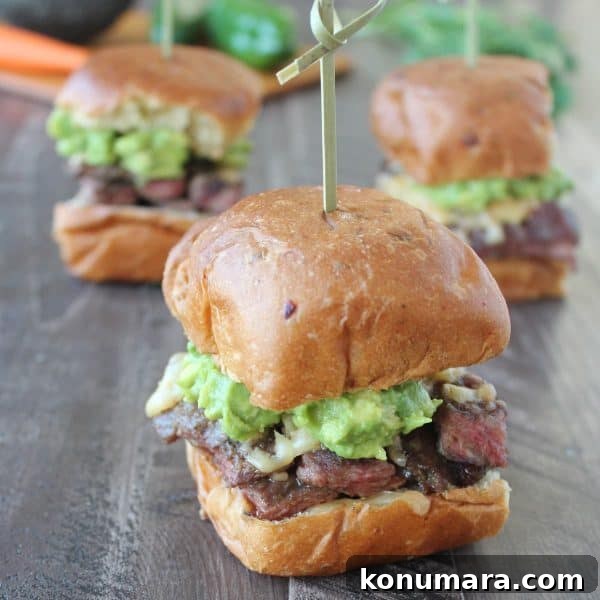 Roasted Jalapeño Honey Carne Asada Sliders Recipe
