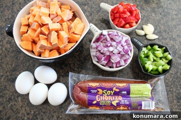 Mexican Sweet Potato Hash Recipe for Brunch 6 Mexican Sweet Potato Hash Ingredients