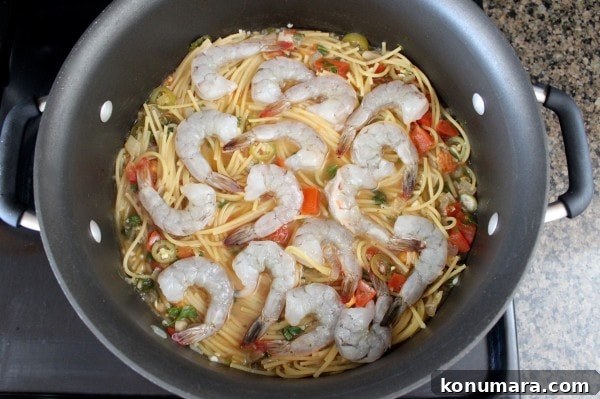 One-Pot Creamy Tuscan Shrimp Scampi Pasta Recipe 10 One Pot Tuscan Shrimp Scampi Pasta Recipe