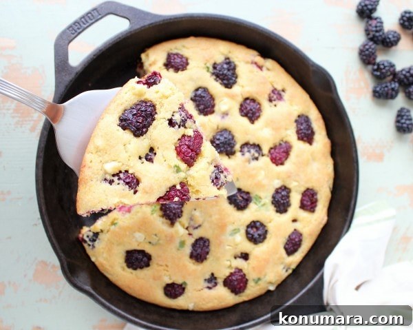 Blackberry Serrano Cornbread Recipe