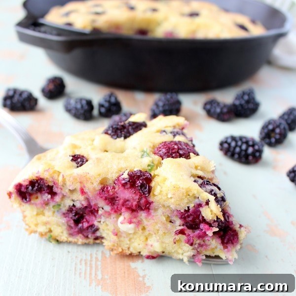 Blackberry Serrano Cornbread Recipe