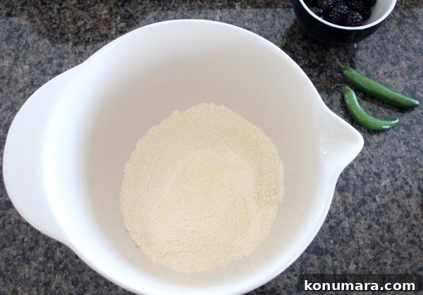 Blackberry Serrano Cornbread Recipe