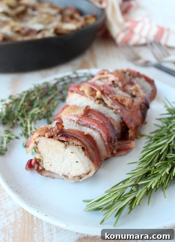 Crispy Bacon-Wrapped Pork Chops with Maple Glaze 4 Bacon Wrapped Pork Chops Recipe