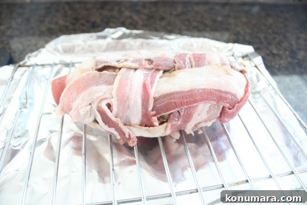 Crispy Bacon-Wrapped Pork Chops with Maple Glaze 6 Bacon Wrapped Pork Chops Recipe