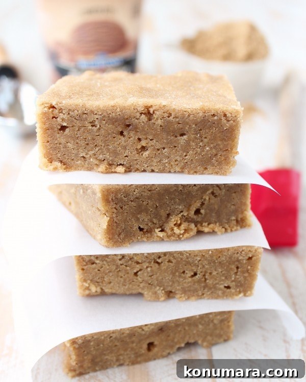 Sea Salt Blondies Recipe