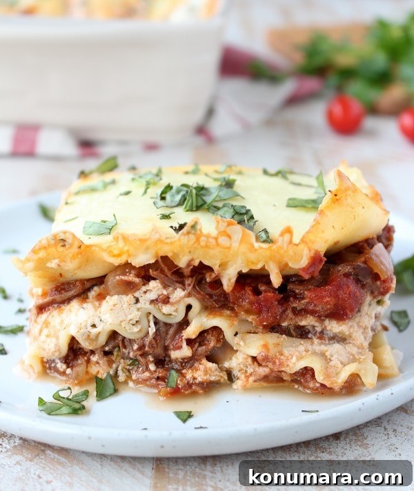 Classic Slow-Simmered Italian Beef Ragu Lasagna Recipe 2 Beef Ragu Lasagna Recipe