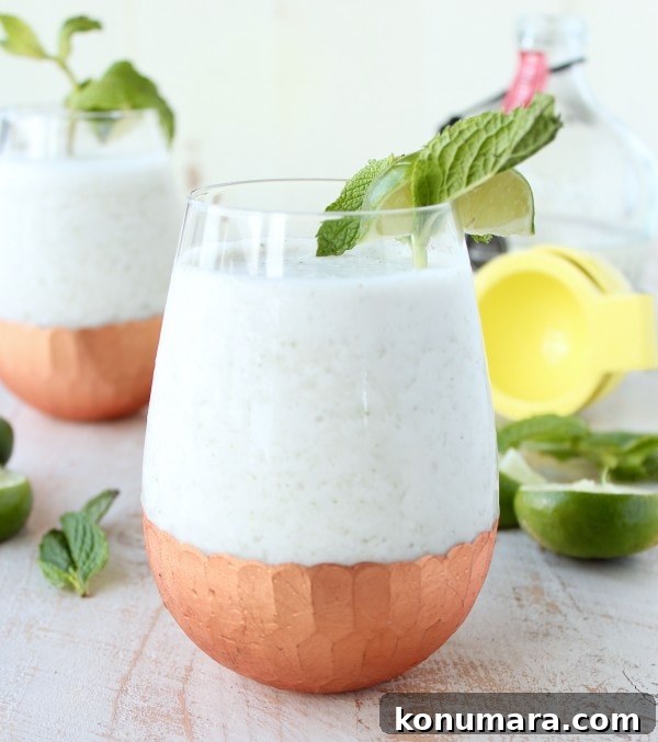 Frozen Coconut Mojito Recipe