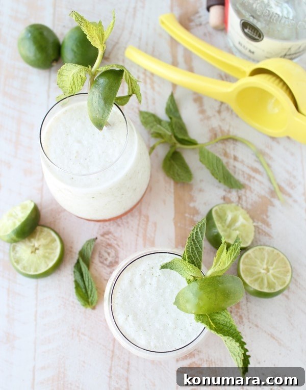Frozen Coconut Mojito Recipe