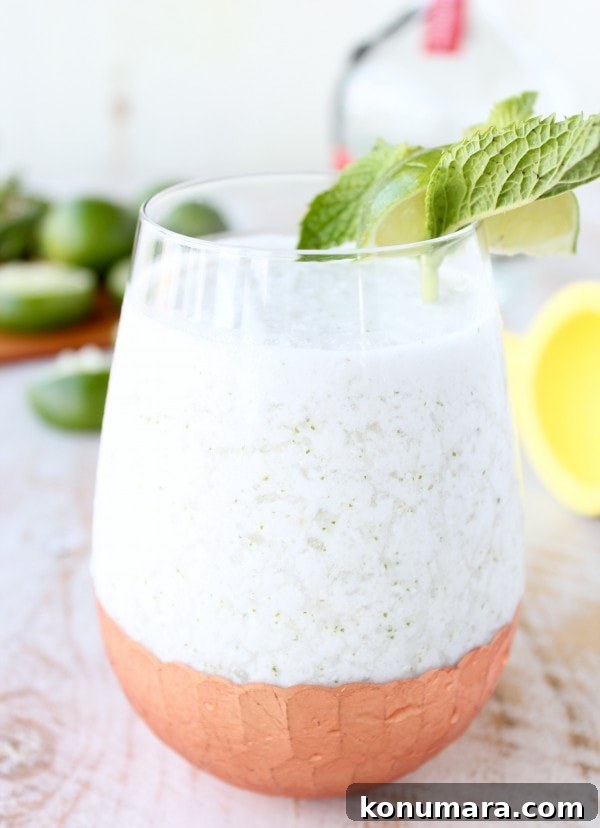Frozen Coconut Mojito Recipe