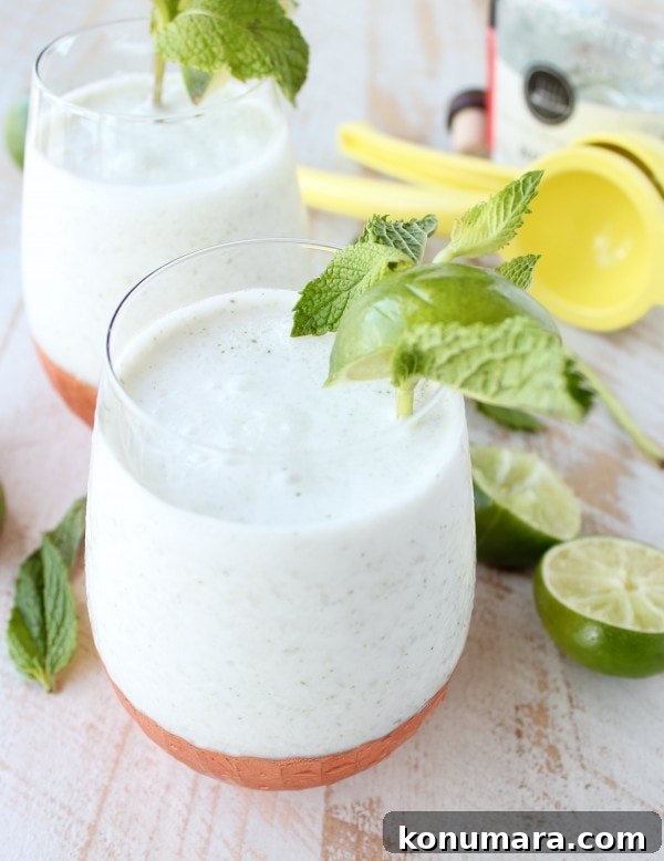 Frozen Coconut Mojito Recipe