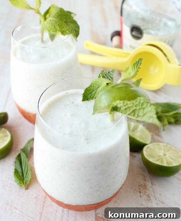 Frozen Coconut Mojito Recipe