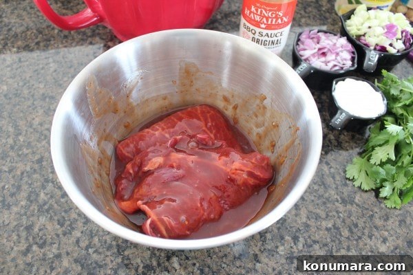 Hawaiian BBQ Steak Recipe
