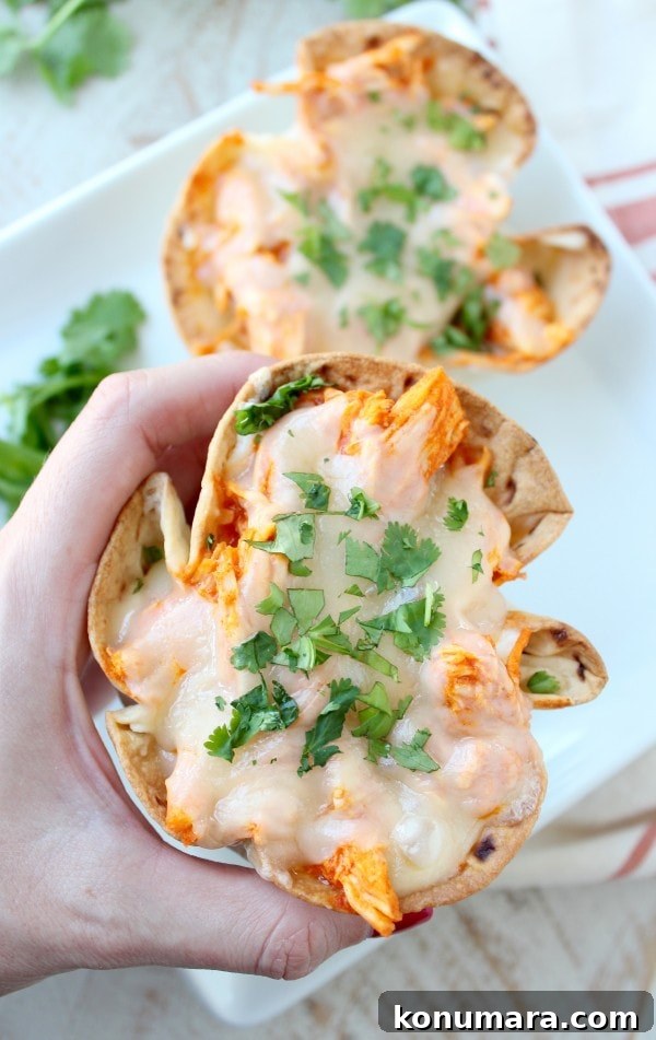 How to Make Buffalo Chicken Dip Taco Cups 3 Buffalo Chicken Dip Taco Cups Recipe