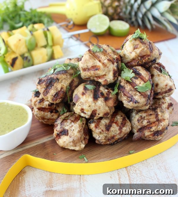 Spicy Caribbean Jerk Chicken and Pork Meatballs 2 Jerk Chicken & Pork Meatball Recipe