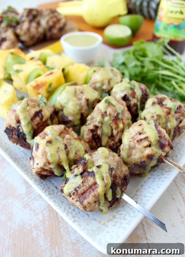 Spicy Caribbean Jerk Chicken and Pork Meatballs 9 Jerk Chicken & Pork Meatball Recipe