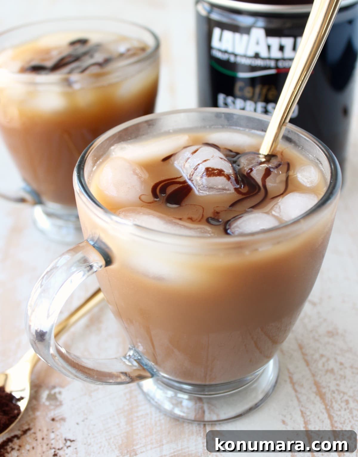 Mocha Coconut Iced Latte Recipe