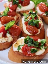 Roasted Tomato Ricotta Bruschetta