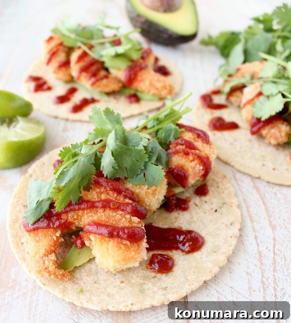 15 Minute Crispy Shrimp Tacos