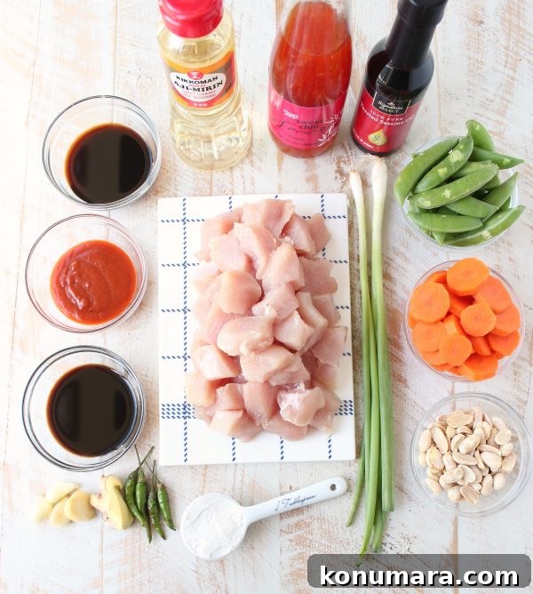 20-Minute Kung Pao Chicken Recipe for Busy Weeknights 4 Kung Pao Chicken Ingredients