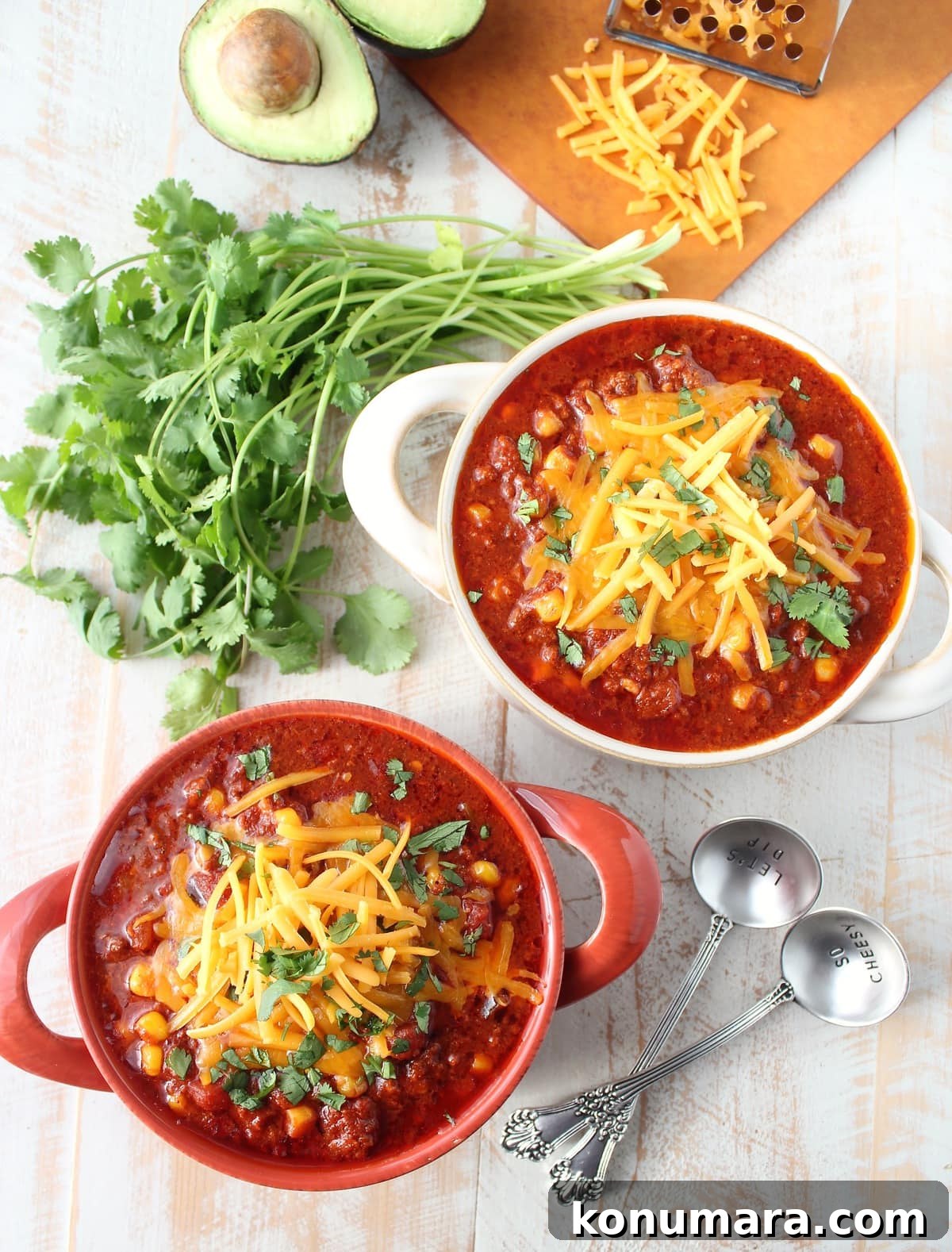 Slow Cooker Chorizo and Corn Chili Recipe 2 Chorizo sausage and corn chili is a spicy, flavorful slow cooker recipe, perfect for cool fall and winter days!