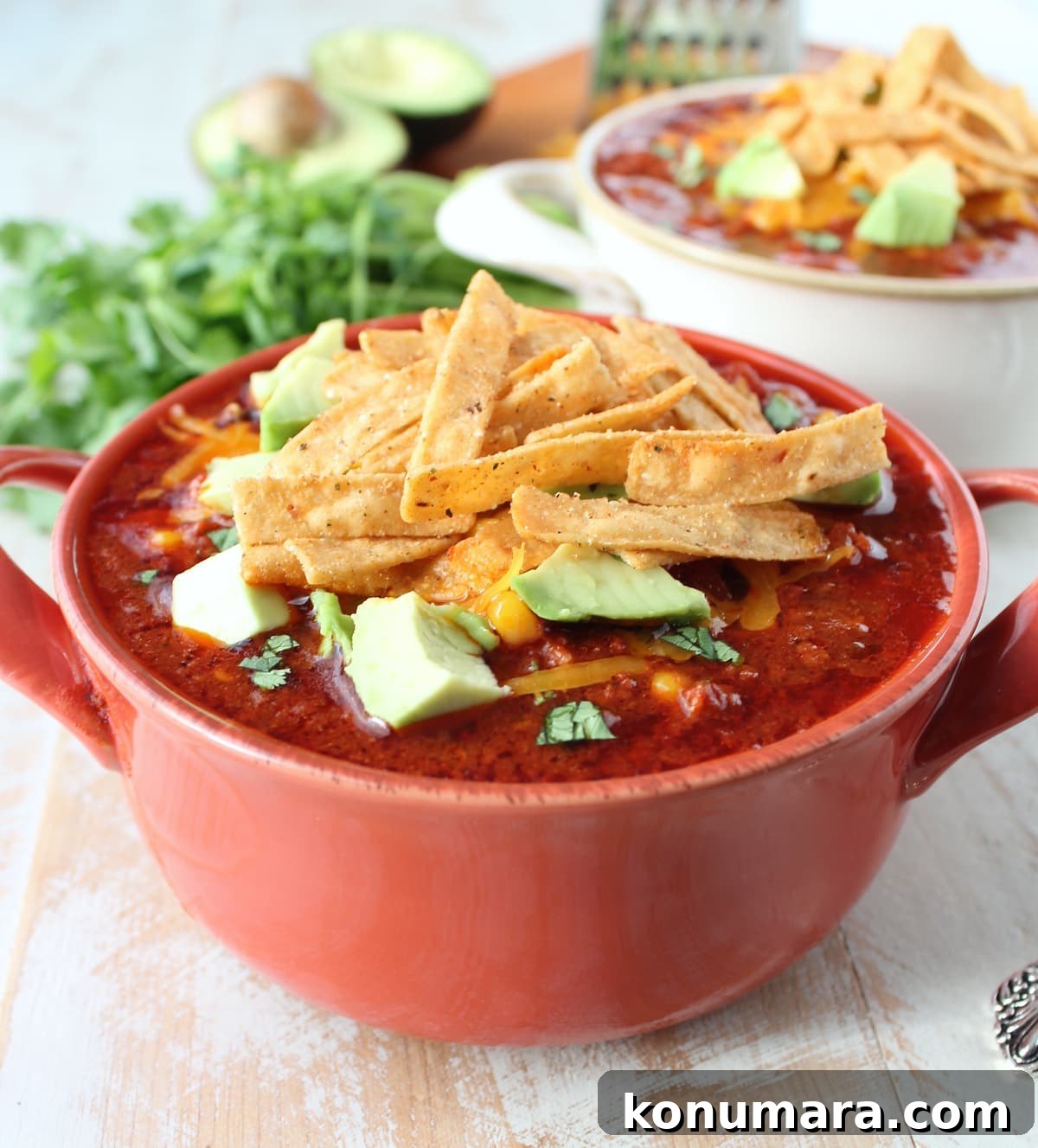 Slow Cooker Chorizo and Corn Chili Recipe 7 Chorizo sausage and corn chili is a spicy, flavorful slow cooker recipe, perfect for cool fall and winter days!