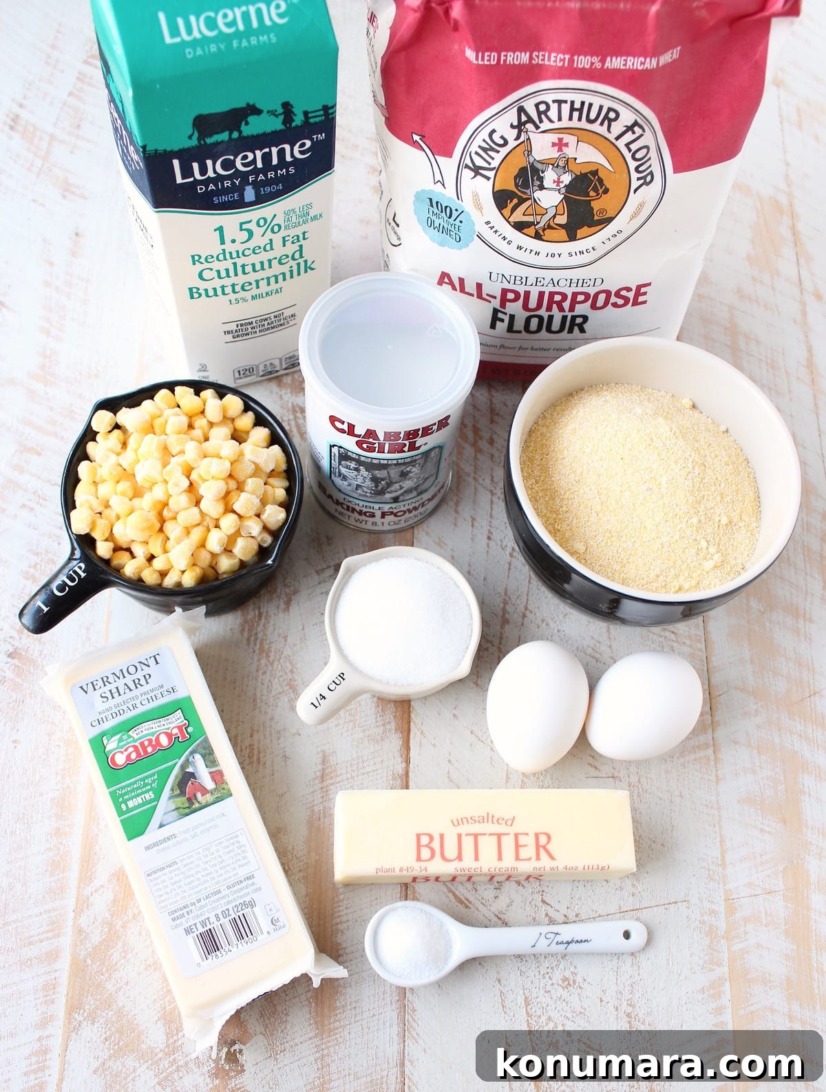 Slow cooker cornbread batter being poured