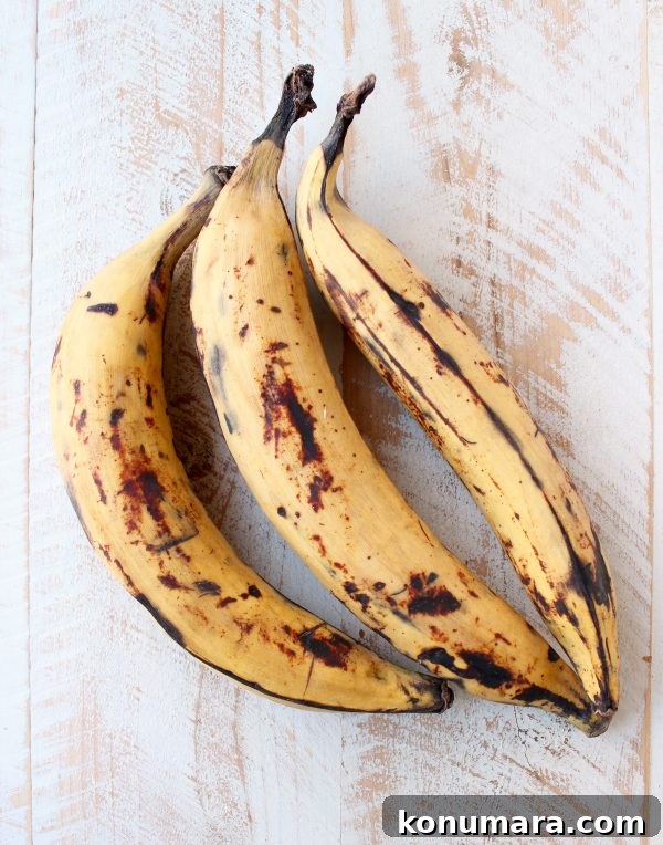 Ripe plantains