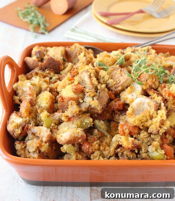 Gluten-Free Sweet Potato Stuffing Recipe 5 Gluten Free Stuffing with cornbread and sweet potatoes