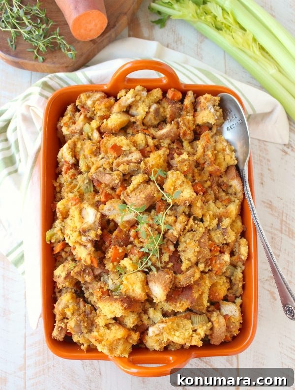 Gluten-Free Sweet Potato Stuffing Recipe 6 Gluten Free Sweet Potato Stuffing ready to serve