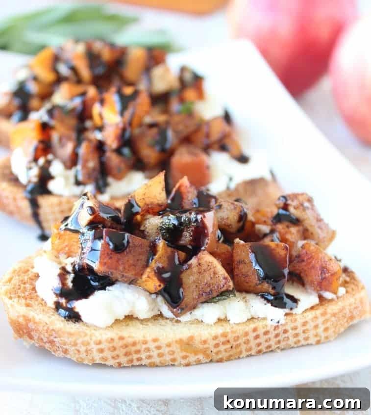 15 Thanksgiving Recipes to Impress Your Holiday Guests 18 Butternut Squash Apple Bruschetta Recipe
