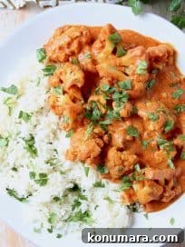 Indian Butter Cauliflower Curry