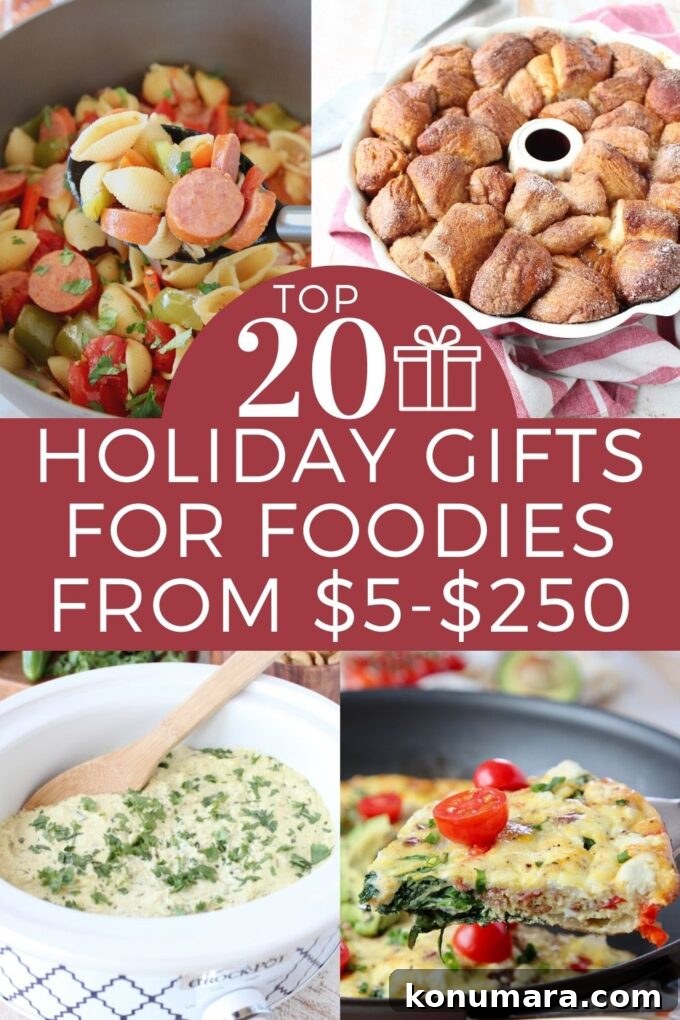 Holiday Gifts Foodies Will Love 2 collage of recipes images