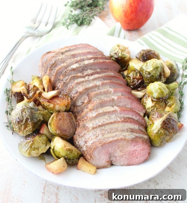Chipotle Apple-Glazed Pork Loin Recipe 4 A boneless pork loin is cooked in a delicious combination of chipotle, nutmeg, cloves, maple syrup & apple juice in a sous vide or slow cooker.