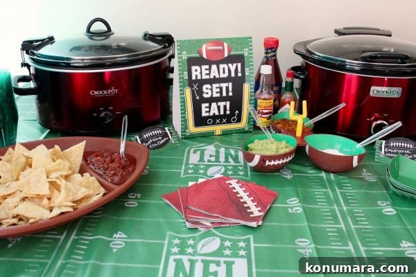 Build a Taco Bar for Your Next Party 3 A Make Your Own Taco Bar takes the hassle out of cooking while hosting a party & guests will love it! It's perfect for Superbowl, birthday parties & more!