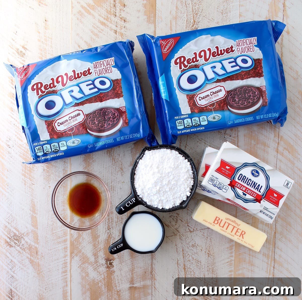 Red Velvet Oreo Cheesecake Bars Recipe 3 These delicious no bake cheesecake bars with a Red Velvet Oreo crust are sweet, decadent and can be cut into heart shapes for a cute Valentine's Day Treat!