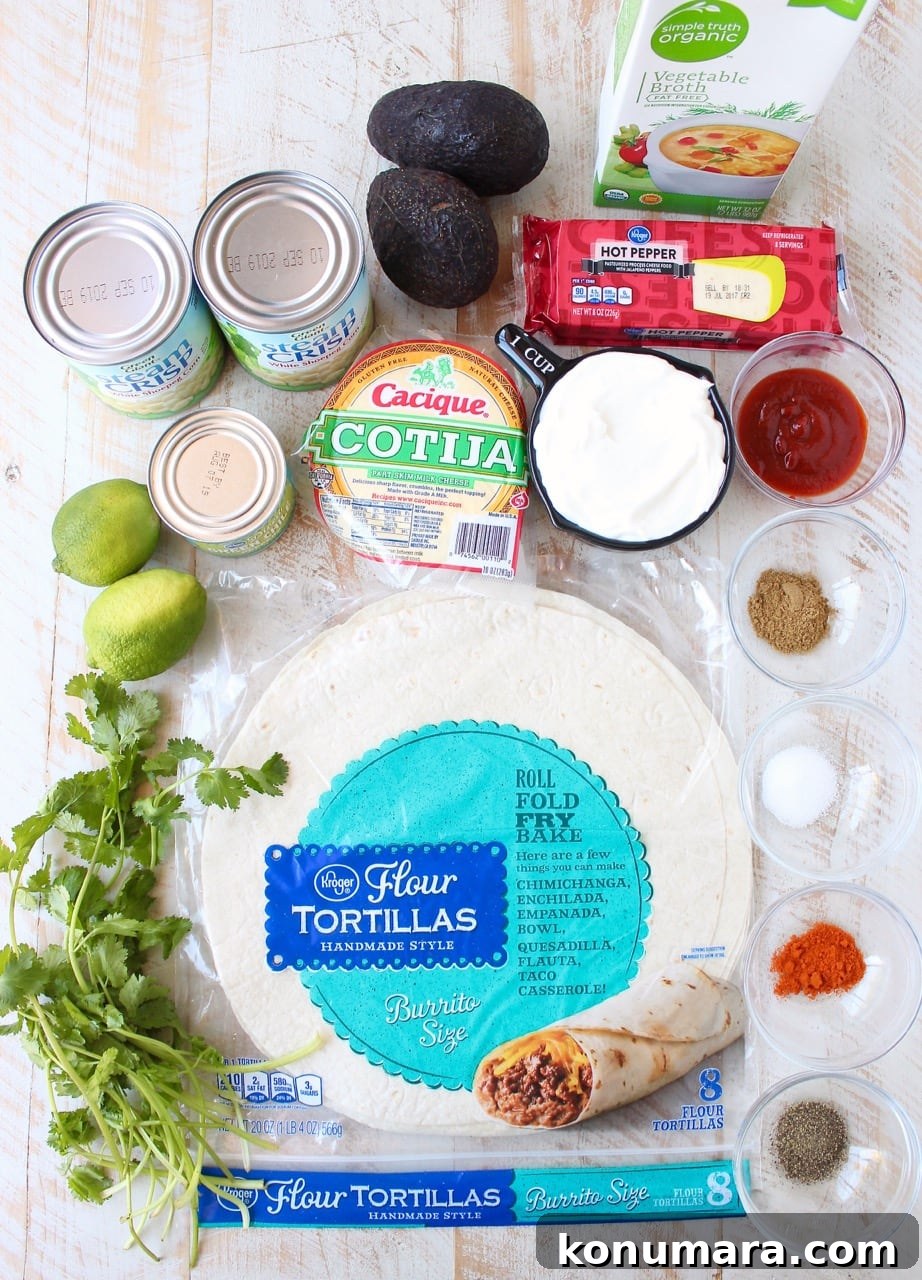 Vegetarian Cheesy Avocado and Corn Enchiladas Recipe 4 The best vegetarian enchiladas ever combine two cheeses, corn & deliciously creamy avocado sauce for a mouth watering meatless Mexican recipe!