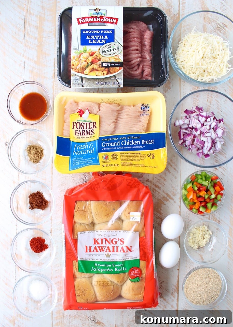 Fajita Meatball Sliders Recipe with Peppers and Onions 3 You're going to love these fajita meatball sliders on hawaiian rolls with pepper jack cheese & creamy guacamole! They're easy to make in under 30 minutes!