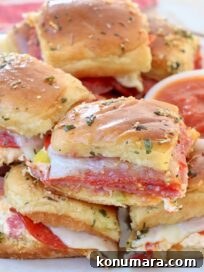 Hot Italian Sliders