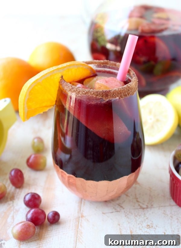 Smoky Grilled Fruit Sangria Recipe for Summer 4 Grilled peaches and apples for red wine sangria