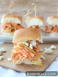 Buffalo Chicken Salad Sliders