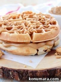 Peanut Butter Waffles