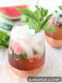 Watermelon Jalapeño Mojito