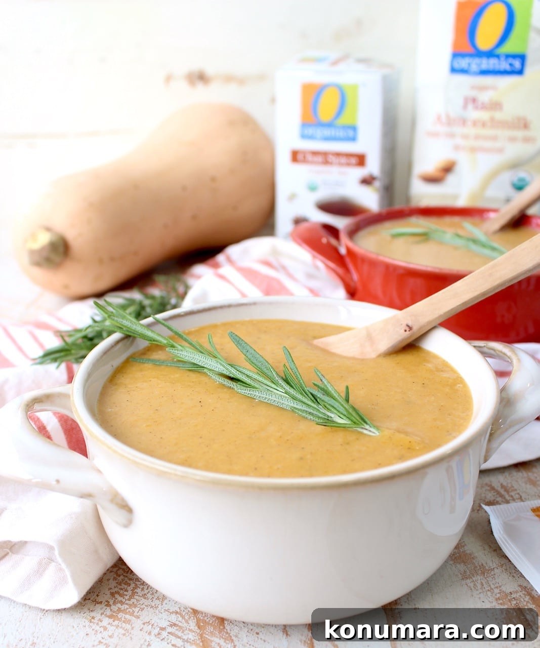 Chai Spiced Butternut Squash Soup - vegan and gluten free, made in under 45 minutes