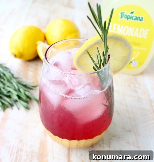 Spiked Cranberry Lemonade - a light, refreshing cocktail with lemonade, cranberry juice and vodka