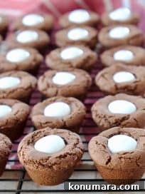Hot Chocolate Cookie Cups with Marshmallow Creme thumbnail
