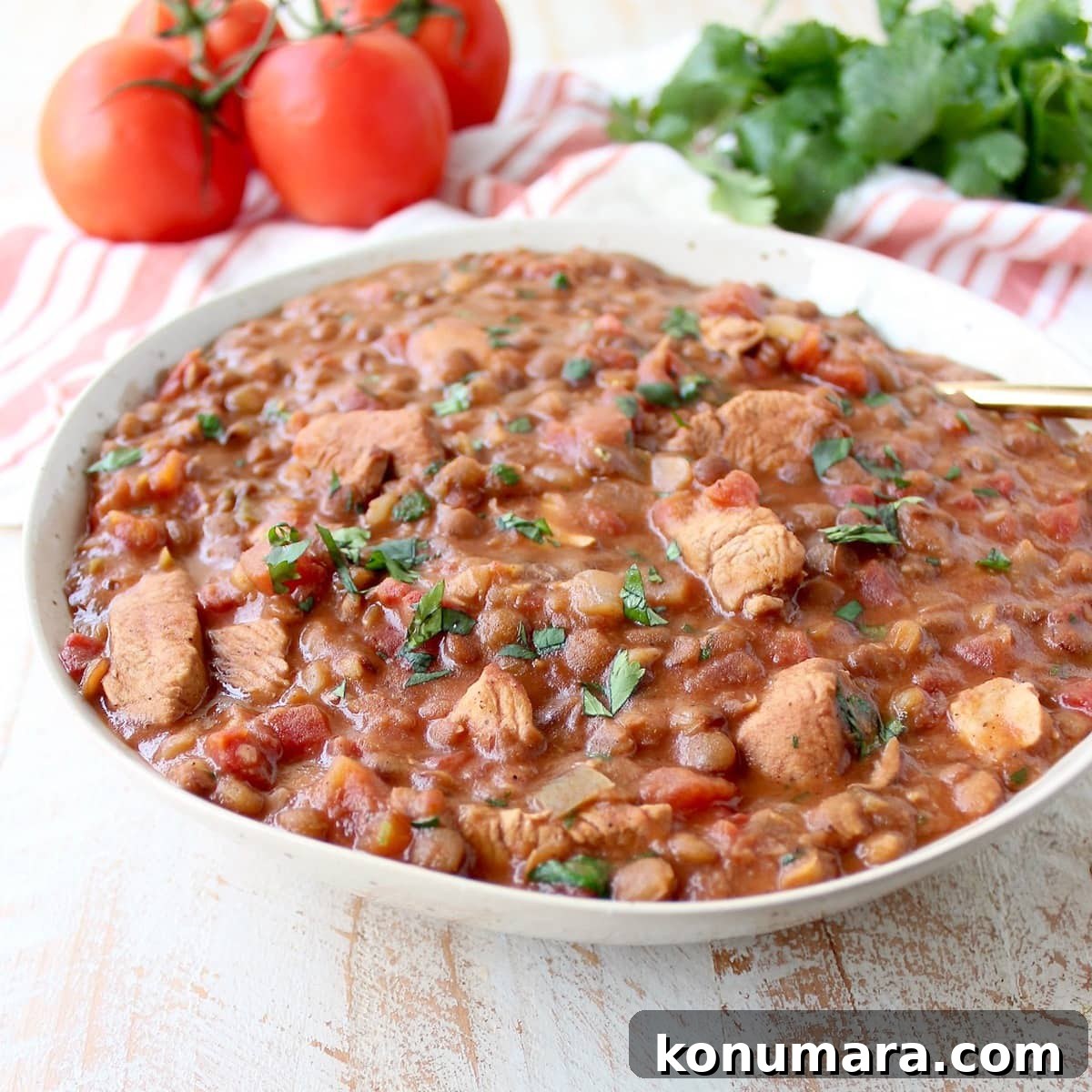 Instant Pot Chicken Tikka Masala with Lentils Recipe 2 Instant Pot Chicken Tikka Masala with lentils