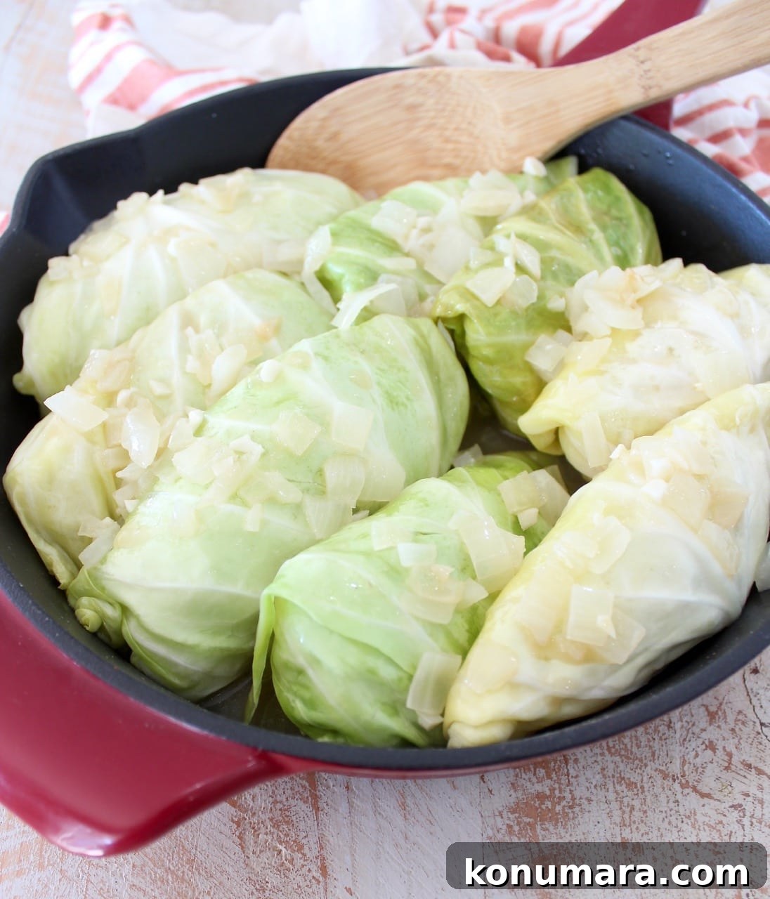 cabbage rolls on a plate
